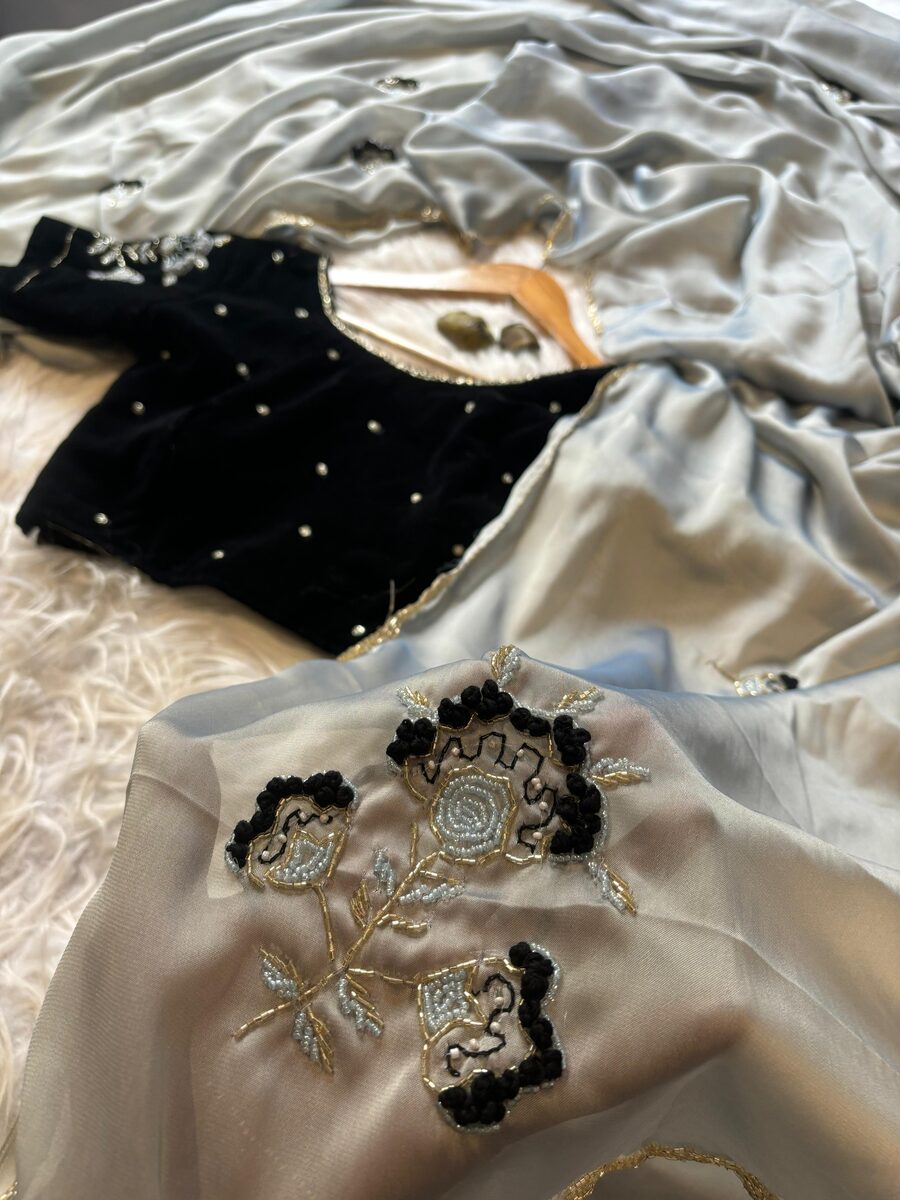 HEAVY SOFT TWO TONE RANGOLI SILK SAREE