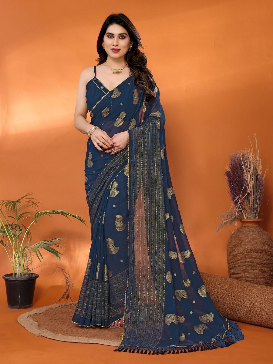 GEORGETTE SILK SAREE