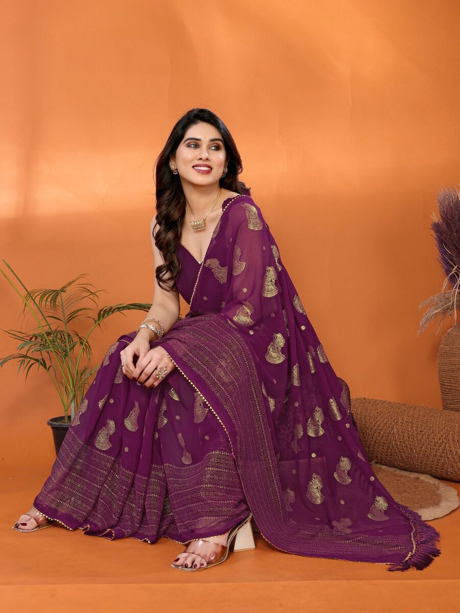 GEORGETTE SILK SAREE