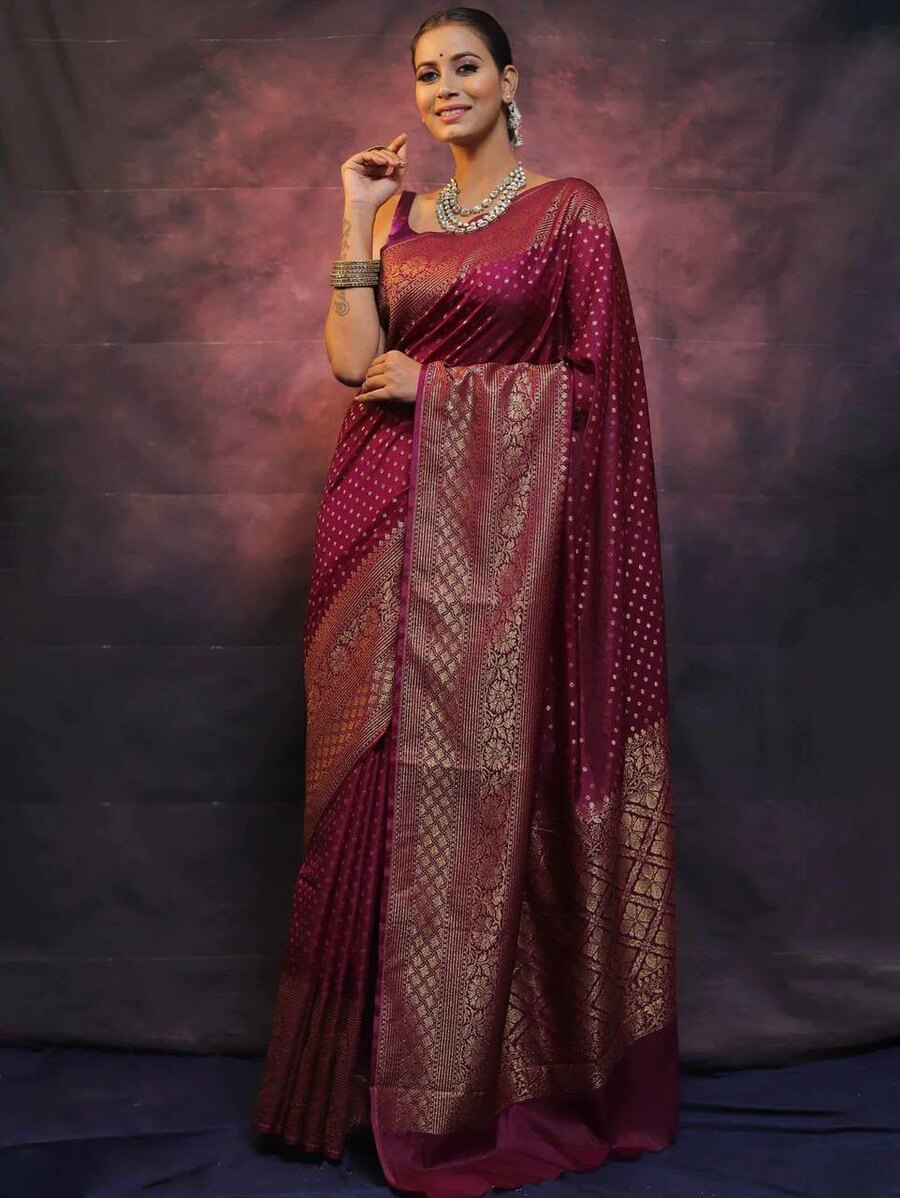 LICHI SILK SAREE