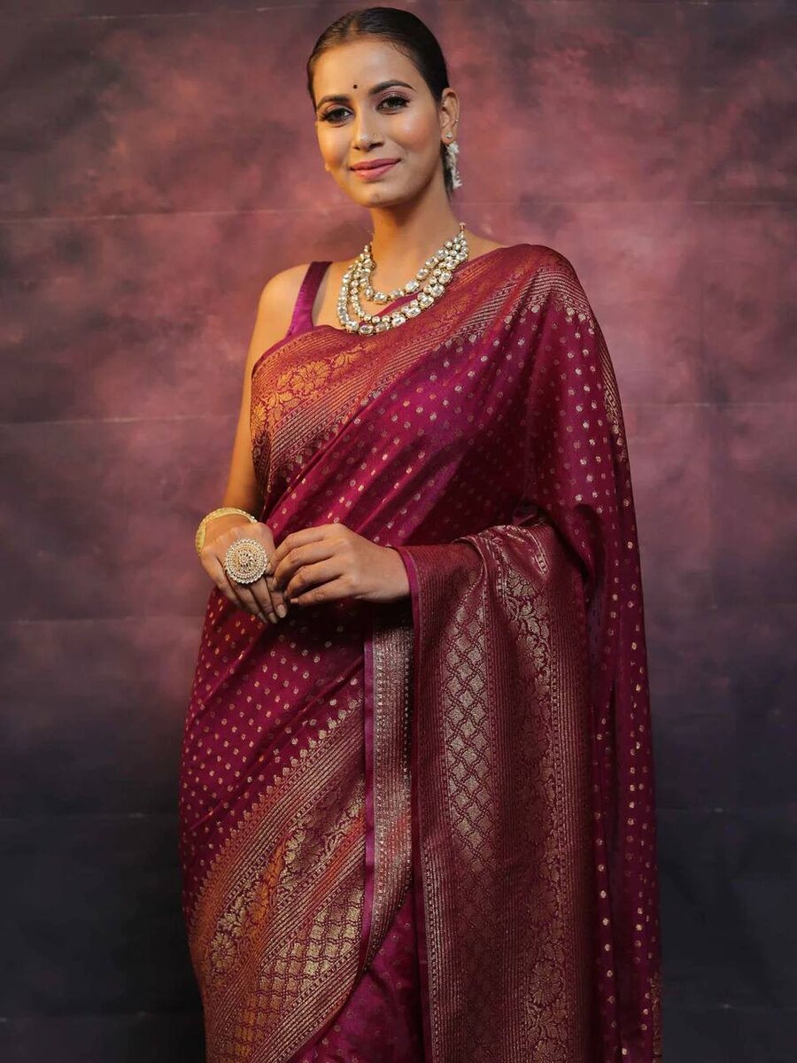 LICHI SILK SAREE