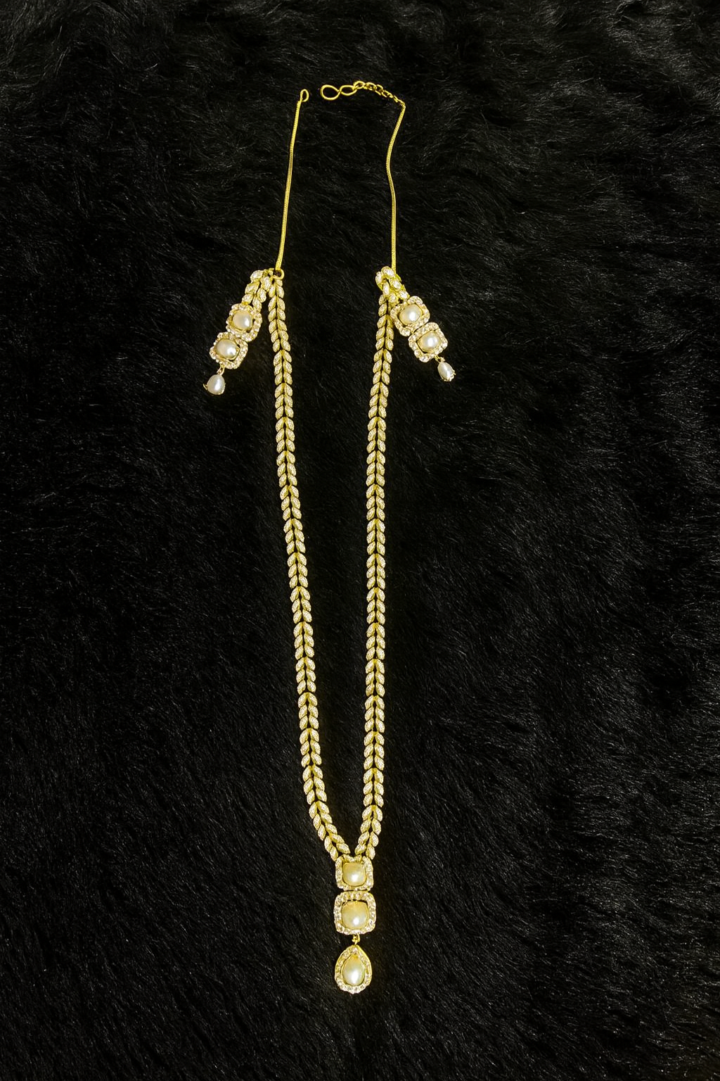 Pearl Necklace and earring set