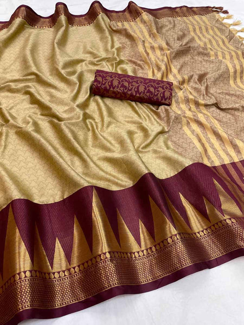 AURA COTTON SILK SAREE