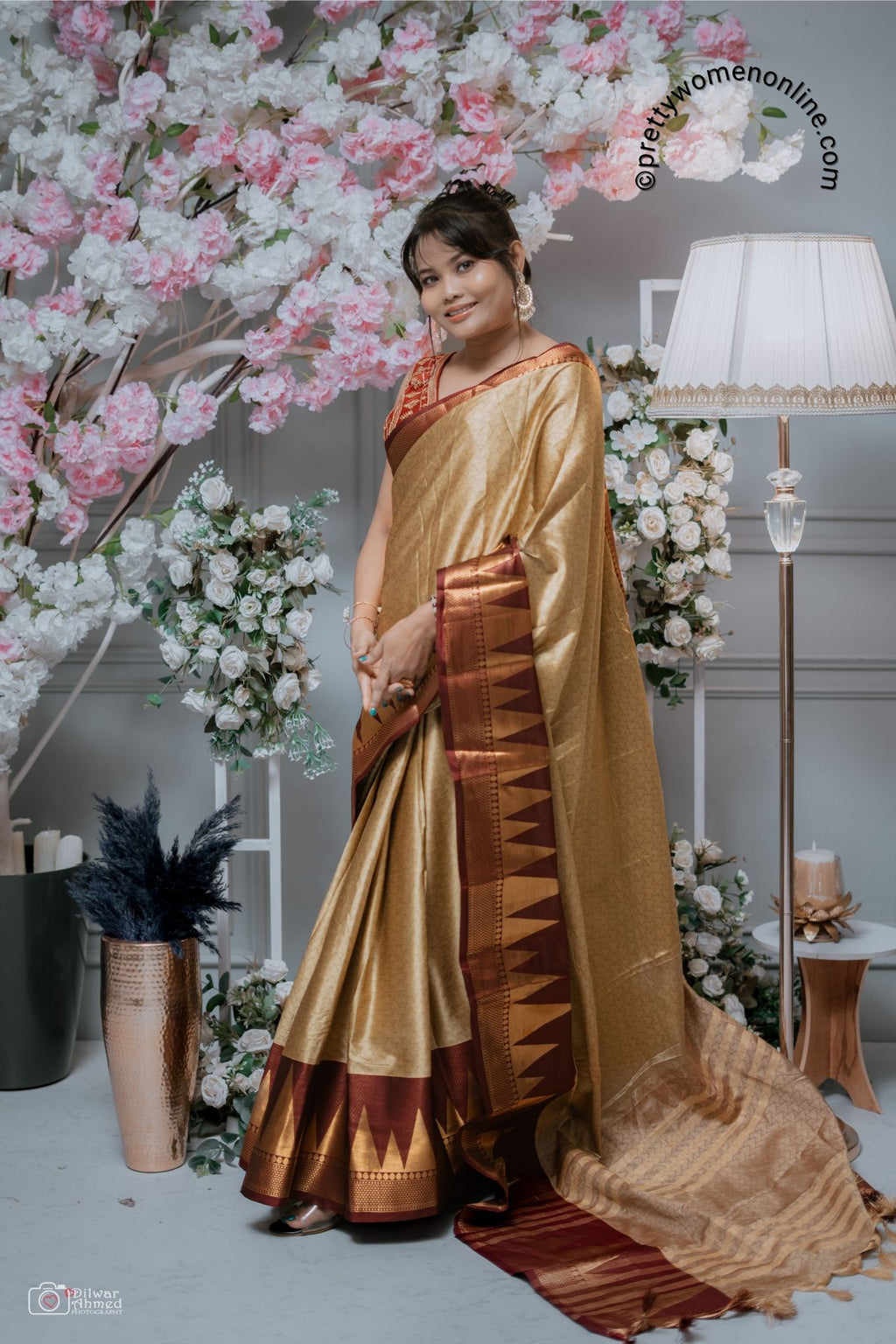 AURA COTTON SILK SAREE