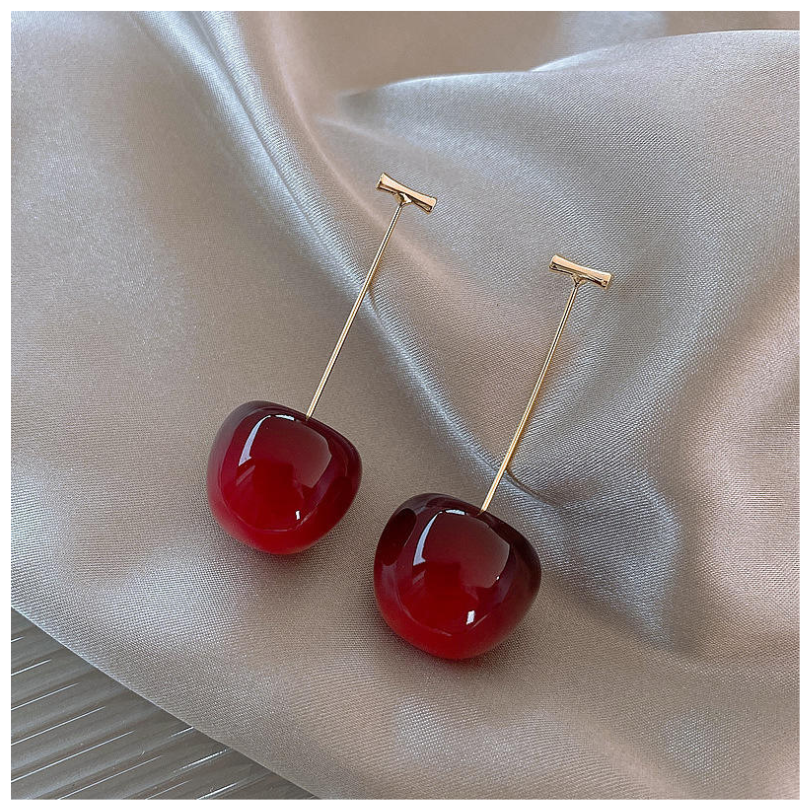 Red Cherry Earrings